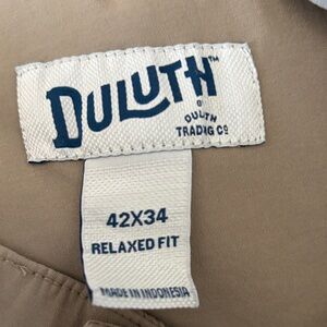 Duluth Trading Co Men's Cargo Pants - Tan
